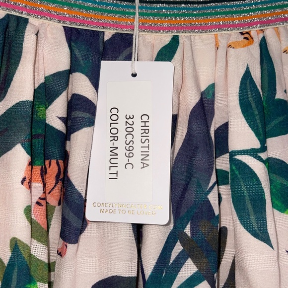 Corey Lynn Carter | NWT! Christina Tiger Skirt Size: Large - Picture 4 of 7